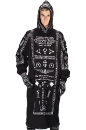 Church Embroidery Hoodie - Long