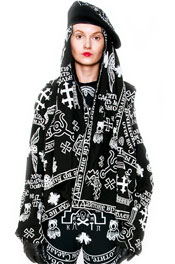Church Printed Hoodie Jersey Jacket