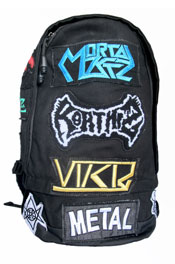 Color Embroidered Patch Back Pack