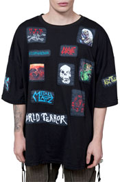 Digital Printed Patch Big T-Shirt