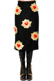 Heart Emblem Skirt