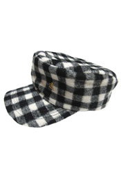 Tartan Cap White