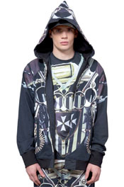 Weapon Digital Printed Hoodie