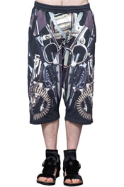 Weapon Digital Print Shorts