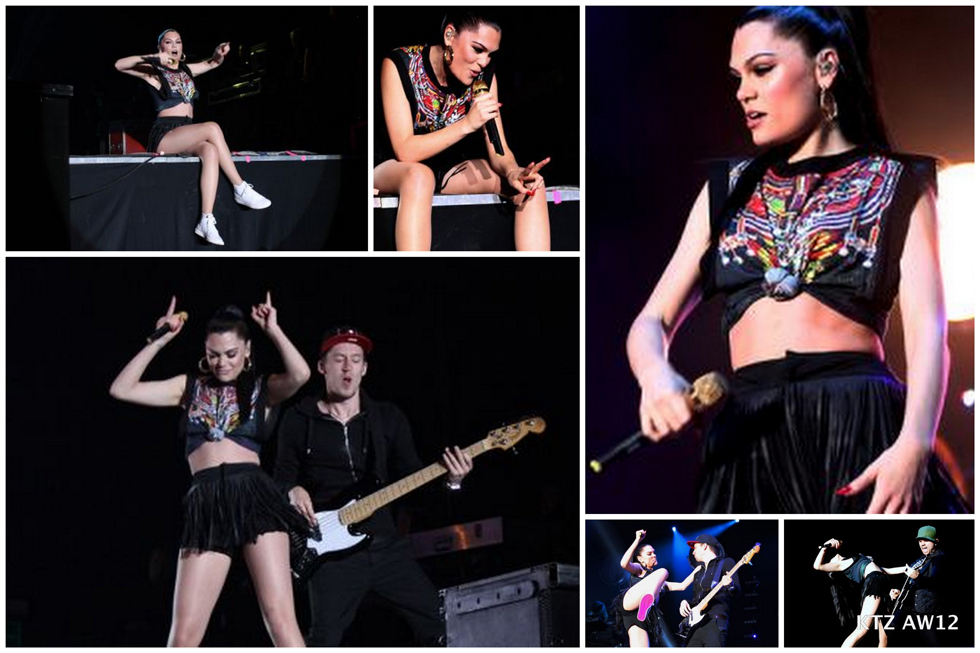 Jessie J wearing KTZ in Belgrade